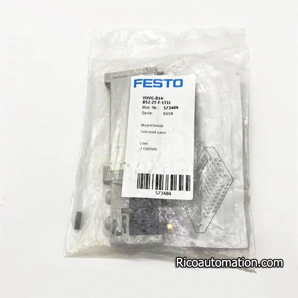 Festo Vuvg B B Zt F T L Air Solenoid Valve Homag